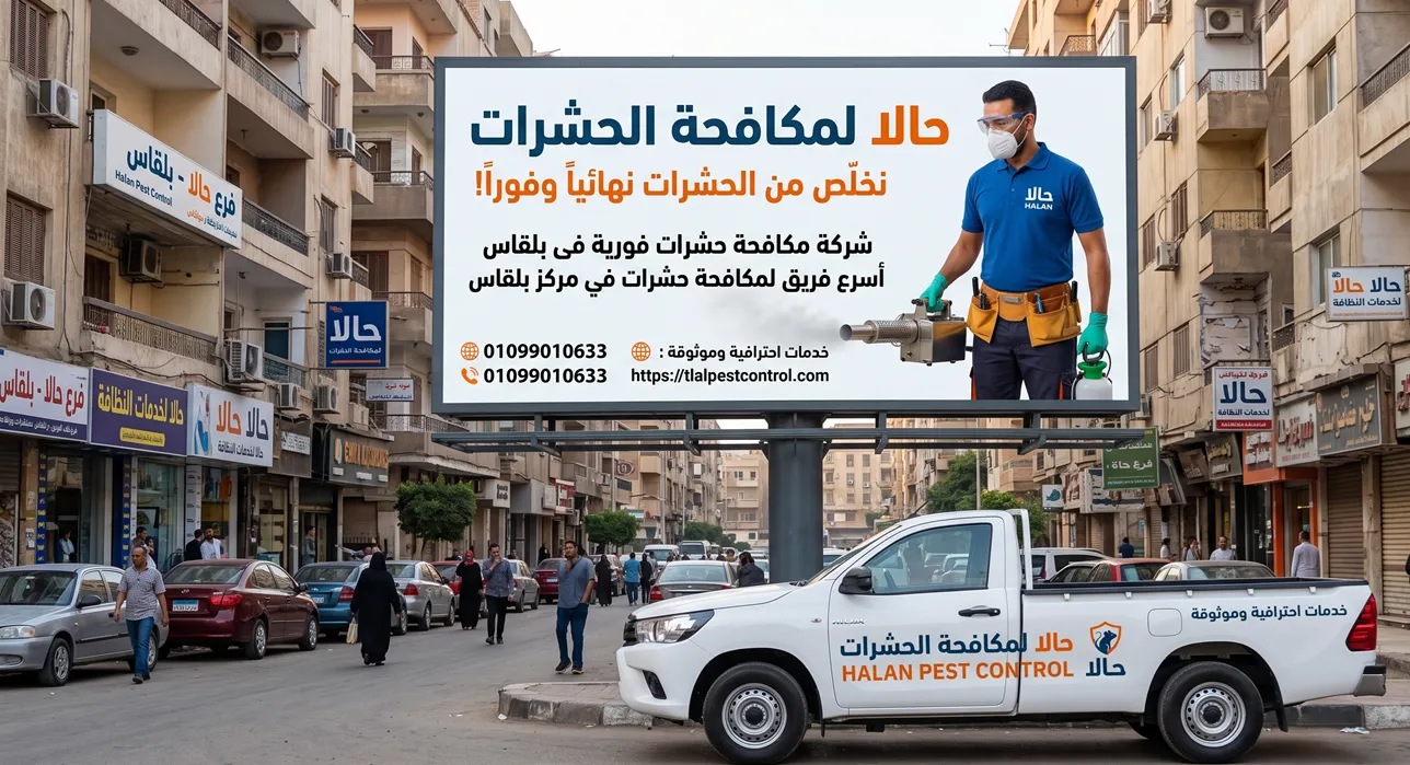 شركة مكافحة حشرات فورية فى بلقاس - إبادة معتمدة بجودة عالية